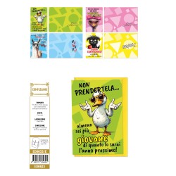 Sc.12 Bg Compleanno umoristico 4 sogg 12x18