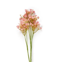 Ramo Velo Sposa rosa antico in plastica h70