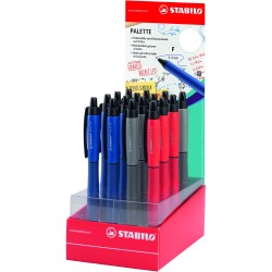Esp. 16 Penna roller Stabilo PALETTE RT punta fine