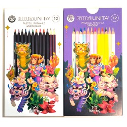 Sc 12 Pastelli Multicolor + Sc 12 Pastelli Gradien