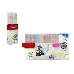 Pen 68 BRUSH rollerset 18 colori