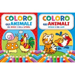 COLORO GLI ANIMALI 2 TITOLI