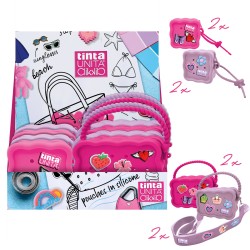 Espositore 8 Pouch silicone  TU CLICK con 5 pins