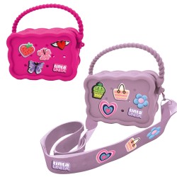 Espositore 8 Pouch silicone  TU CLICK con 5 pins Pool Over - Tinta Unita | Bustine e Taschette 