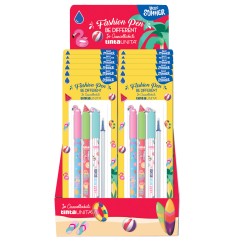 Set 3 Penne Canc+1 Refil Blu BEACH