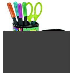 Bicchiere Portapenne Urban Comic (in expo 12 pz)