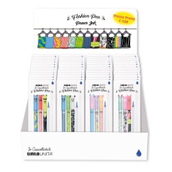 Set 3 penne cancellabili Fashion +1 refill TU Blu