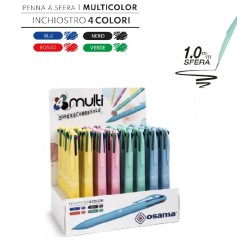 Penna a sfera 4MULTI Pastel (in expo 48 pz)