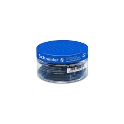Bar.30 cartucce stilografica Schneider BLU