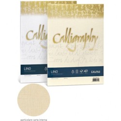 Calligraphy Lino A4 120gr 50 fogli Avorio 02