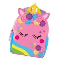 Zainetto in neoprene TU KIDS  25x10x31 cm Pool Over - Tinta Unita | Mini Zaini 