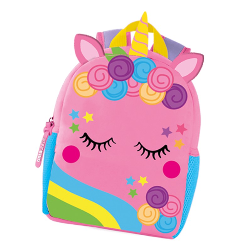 Zainetto in neoprene TU KIDS  25x10x31 cm Pool Over - Tinta Unita | Mini Zaini 