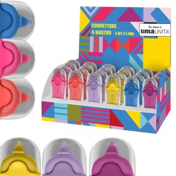 Correttore a nastro 5mmx6m 6 Colori TU Excellent