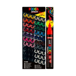Esp. 60 Uni Posca Brush 16 colori ass.ti
