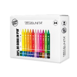 Pastelli Super Cera TU 24 colori 30% in più