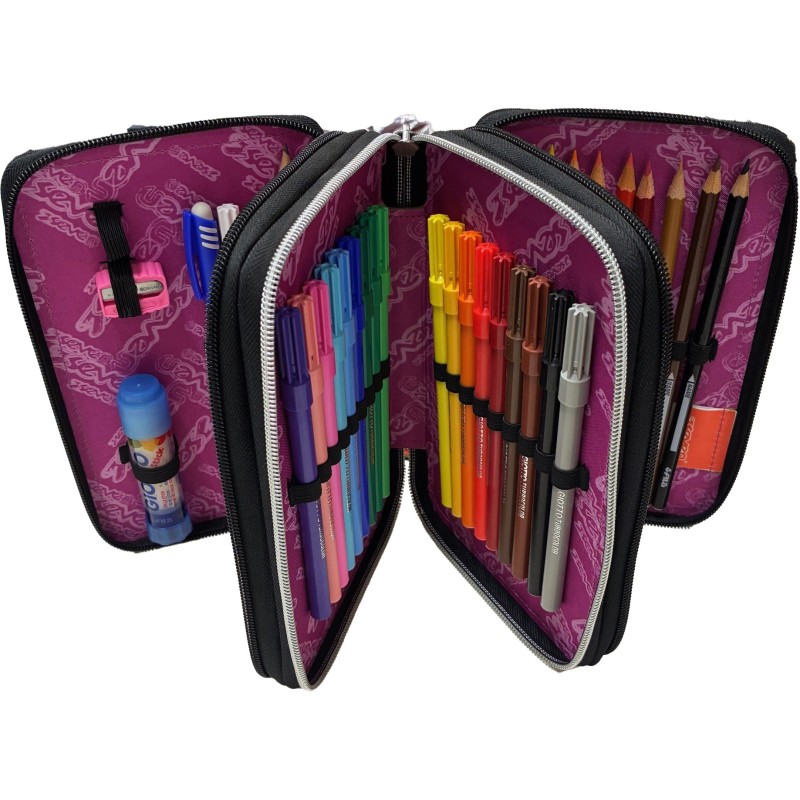 Astuccio 3 ZIP Seven assortiti Seven | Astuccio 3 zip 