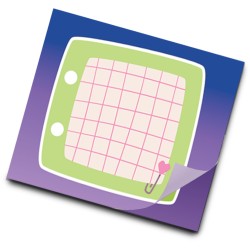 Set 2 Blocchetti Memo Taggy 50 ff