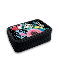 Astuccio 3 Zip TU Fantasy Flower