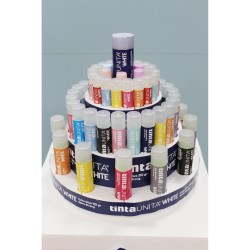 Espositore vuoto per colle stick Tinta Unita White