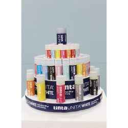 Espositore vuoto per colle stick Tinta Unita White Pool Over - Tinta Unita | Colla stick 