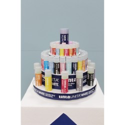 Espositore vuoto per colle stick Tinta Unita White Pool Over - Tinta Unita | Colla stick 