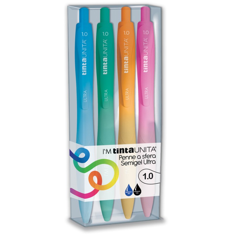 Esp.12 Gift Set TU I'M Gel Pro+ I'M Ultra Pool Over - Tinta Unita | Penne a sfera 