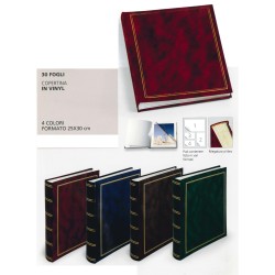 Album foto 30 fogli 25x30 tinta unita 0381