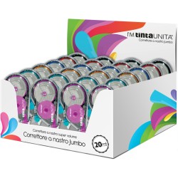 Correttore a nastro Tinta Unita Jumbo 20 m. Pool Over - Tinta Unita | A nastro 