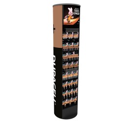Espositore da terra x pile Duracell 24 ganci