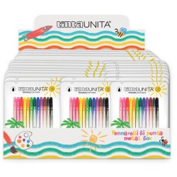 Esp. 22 Scatole Metallo Brush Bi-Punta