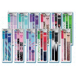 Gift Pack 2 Penne Canc. + 1 Portarefil ink Blu