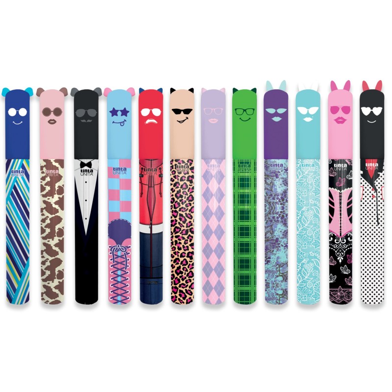 Esp.48 pz.Set 3 Refills Canc.TU 36n-4ro-4ve-8bl Pool Over | Cancellabili 