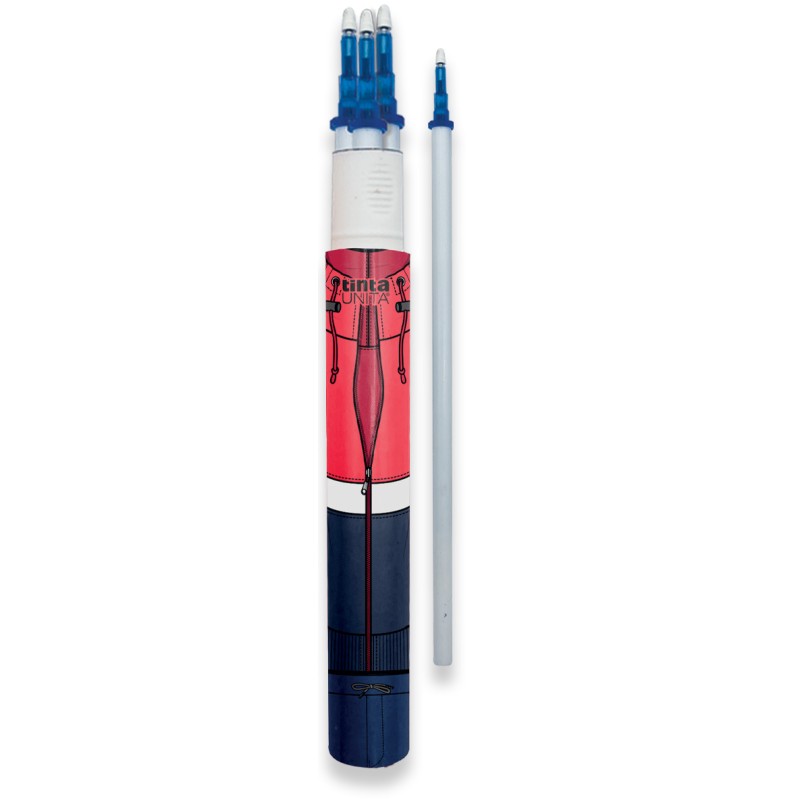 Esp.48 pz.Set 3 Refills Canc.TU 36n-4ro-4ve-8bl Pool Over | Cancellabili 