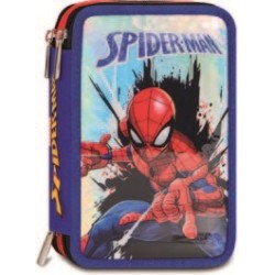 Astuccio 3 Zip SpiderMan