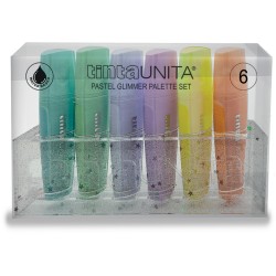 Basetta 6 Evidenziatori TU Glimmer Pastello