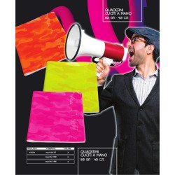 Maxi quaderno A4 Tinta Unita LED 20+1 80gr