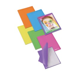 Portalistini pers. Tinta Unita 20 fogli Colorati