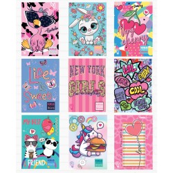 Maxiquaderno 50 Special 100gr Trendy Girls ff 24+1