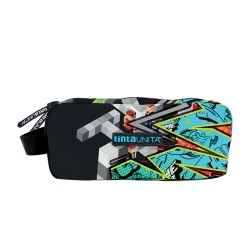 Square pouch 3 Zip TU Teen Game