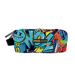 Square pouch 3 Zip TU Teen Wow