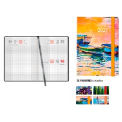 Agenda giorn. Qua 10,5x14,8 Painting c/el S/D abb