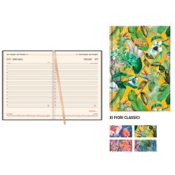 Agenda giornaliera 14,5x20,5 ex 227 Fiori Classici