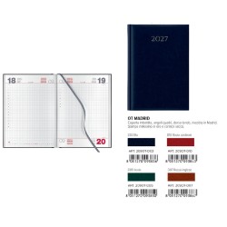 Agenda Giornaliera Qua 15x21 ex642 Madrid - S/D ab
