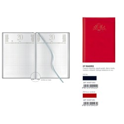 Agenda Ristorante Giornaliera Madrid 21x30 - ex595