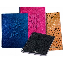 Maxi quaderno spirale A4 con fori TU GLAMOUR