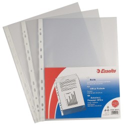 Buste con fori PPL 22x30 Office 10 Lucide- 50pz