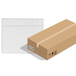 Buste adesiva per pacchi neutra 23x16,5 - 1000pz