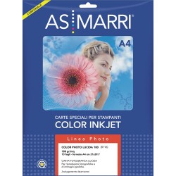 Carta Photo lucida A4 180gr 10 fogli