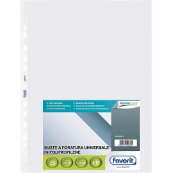 Buste con fori PPL 25x35 1244 - 25pz liscia