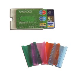 Porta card rigido 2 scomparti 1010